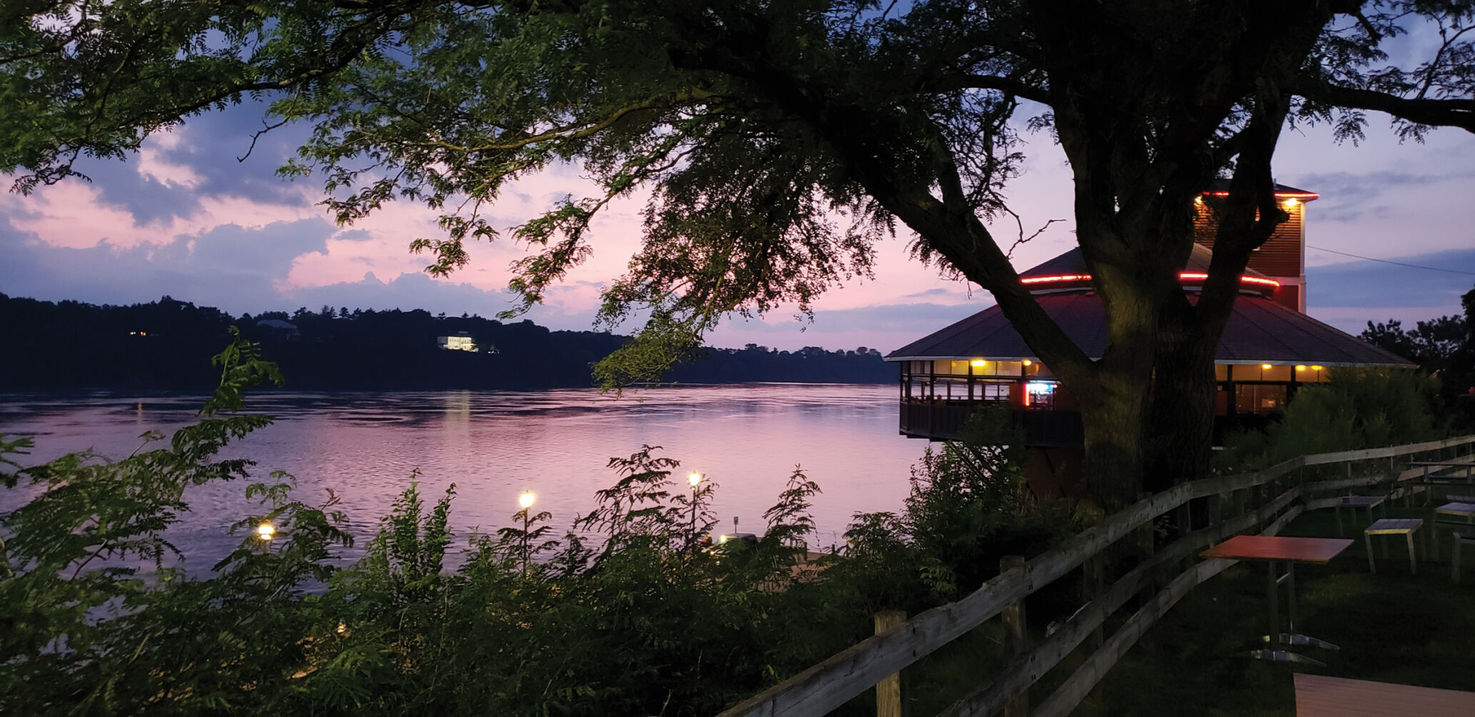 Sunset on the Niagara River, Lewiston